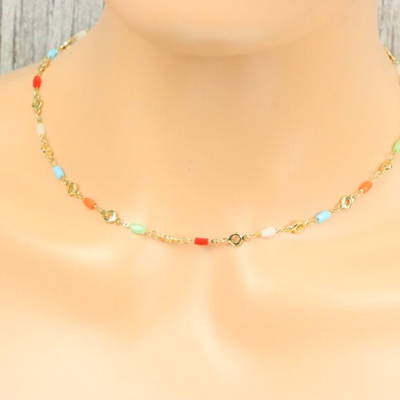 Minimalist Necklace Chain, Elegant Jewelry for Women & Girls | MLCRC1933 - Picture 6 of 10